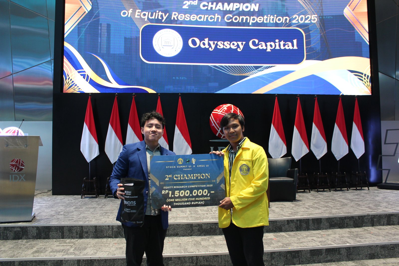 Odyssey Capital - 2nd Winner